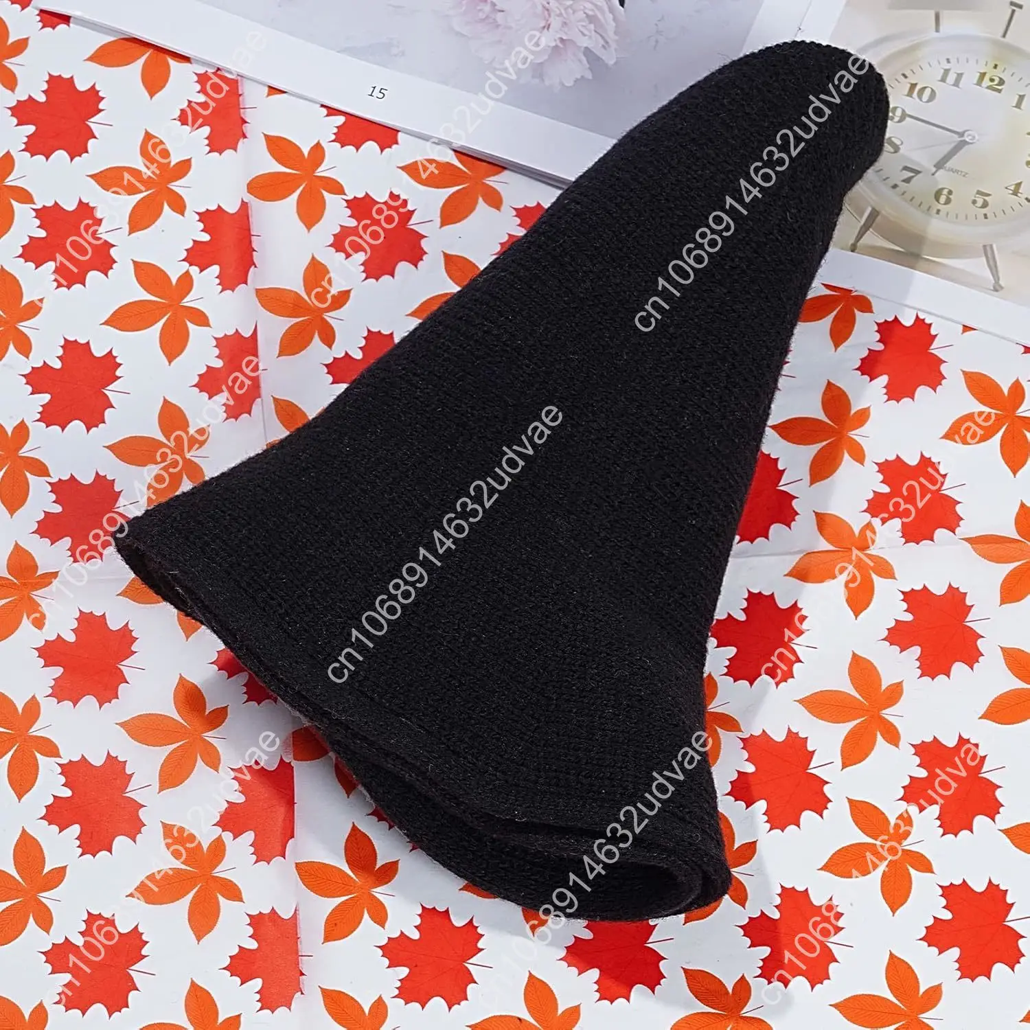 Хэллоуин шляпа шерстяная вязаная шапка для ведьмы женский декор для вечеринки маскарад косплей костюм аксессуар Рождество день рождения