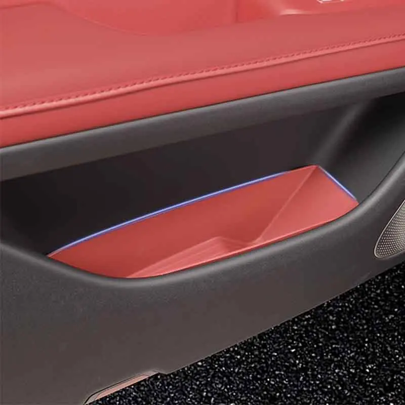 MDUG For SERES 5 AITO M5 2024 2025 Car Door Groove Storage Box Protectors Cover Mats Pad Anti Kick Accessories