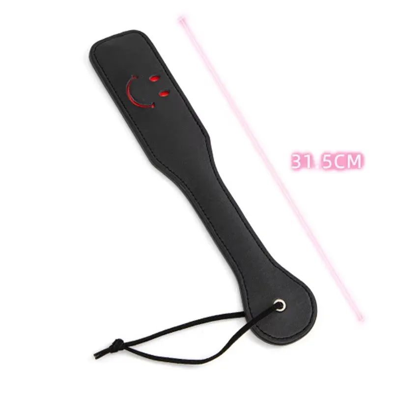 

31.5CM PU Leather Horse Whip,Horse Riding Bat Flogger Whip for Horse Training