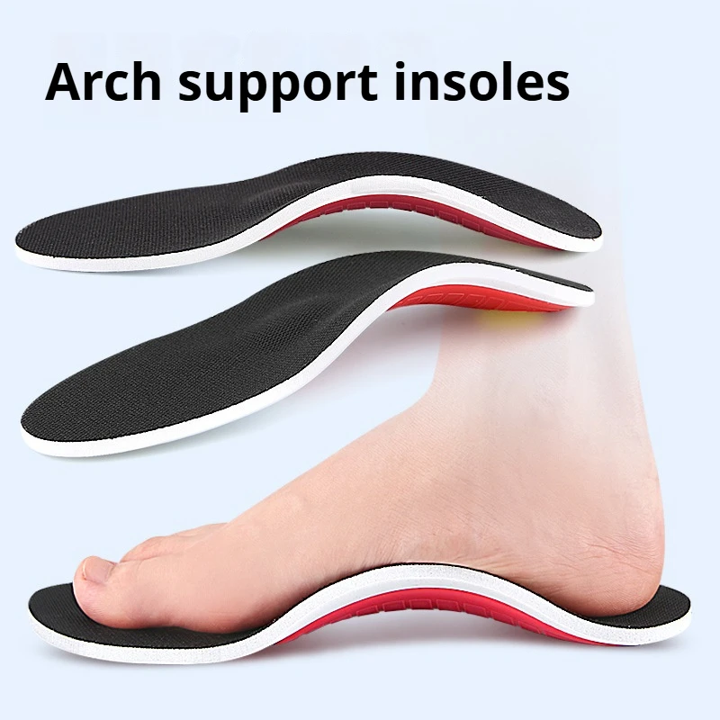 Neue orthopädische Einlegesohlen für Plattfüße, Einlegesohle mit Fußgewölbestütze für Herren und Damen, bequeme, stoßdämpfende Schuheinlagen, 2 Stück/4 Stück
