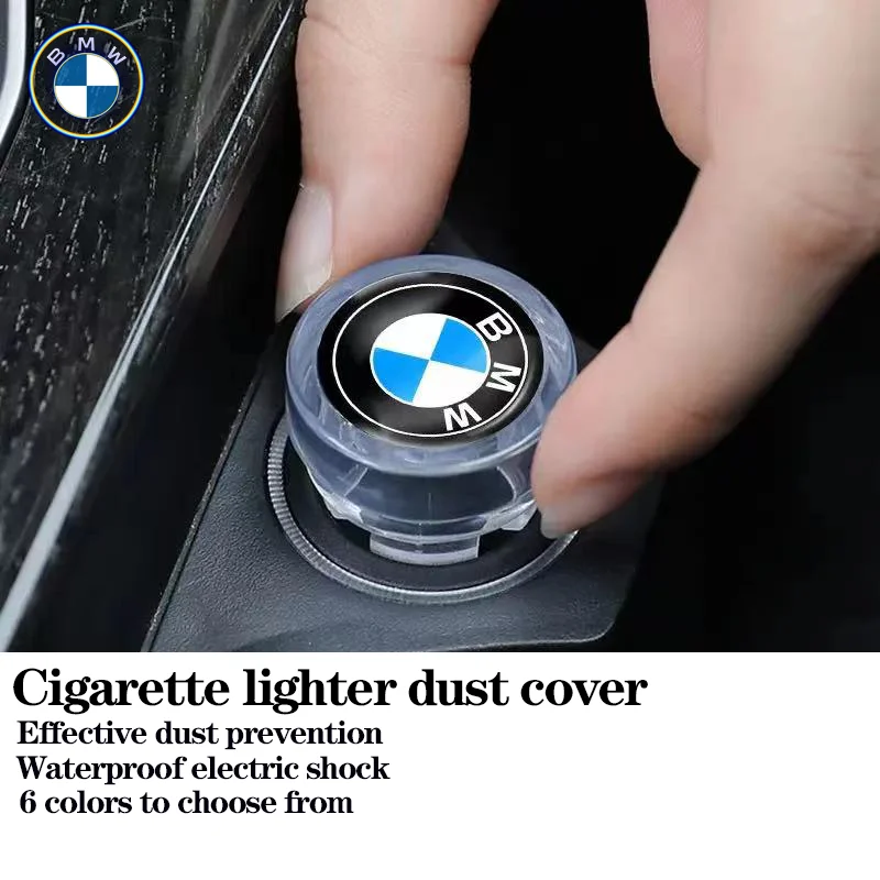 Car Cigarette Lighter Plug Cover Decorative Dustproof Outlet Socket Cap For BMW M M3 M5 M6 M2 X1 X2 X3 X5 X6 X4 E30 E39 E46 E53