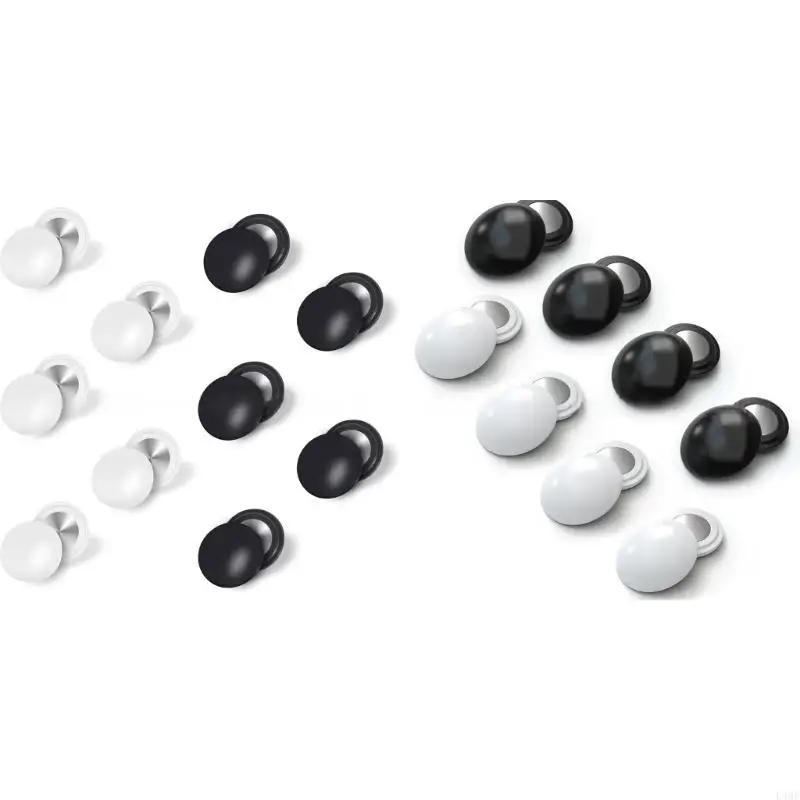 Pack of 8/10 Running Bib Magnets Number Secure Holders for Marathons Race Event L4MF