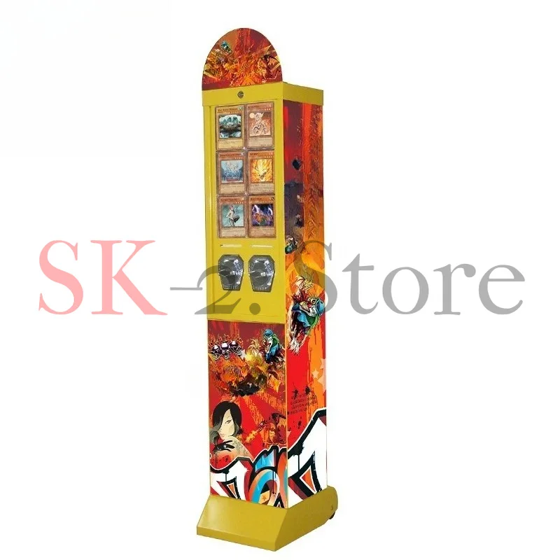 Trading Anime Card Sticker Vending Machine Tattoo Toy Vending Machine Durable Metal for Business