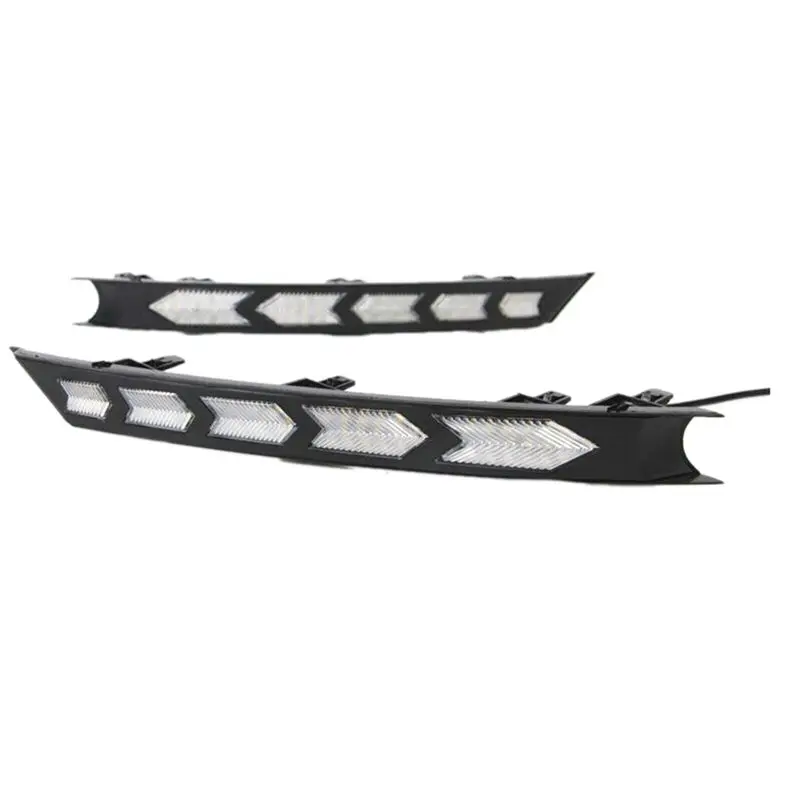 

Динамические светодиодные дневные ходовые огни AEF2-White/Amber для Mazda CX-5 CX5 2017 2018 2019 2020 2021, указатели поворота, противотуманные фары