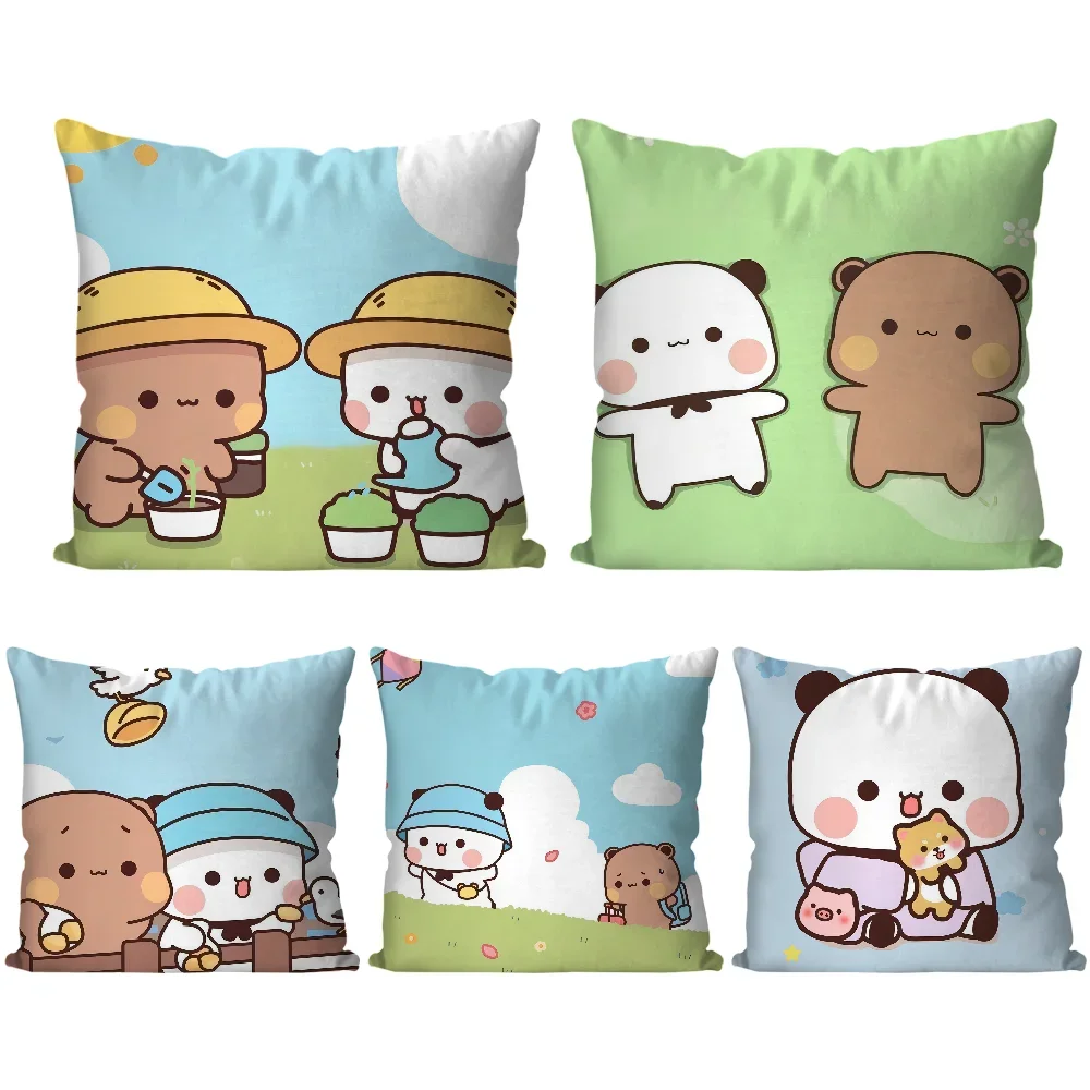 1pc Bubu And Dudu Pillow Case Home Sofa Throw Pillow Car Cushion Throw Pillow Cover