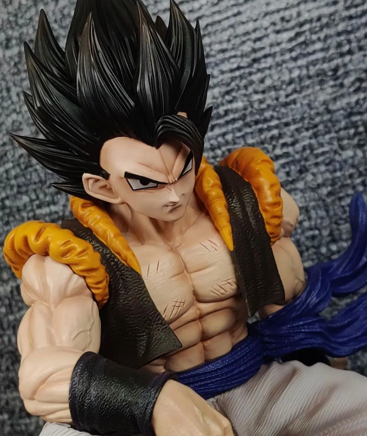 ฟิกเกอร์อนิเมะดราก้อนบอล โกจิต้า ขนาด 25 ซม. โมเดลเรซิ่น ฉากจำลอง ของตกแต่งโต๊ะทำงาน ของประดับตกแต่ง ของขวัญคริสต์มาสสำหรับเด็ก ของเล่น