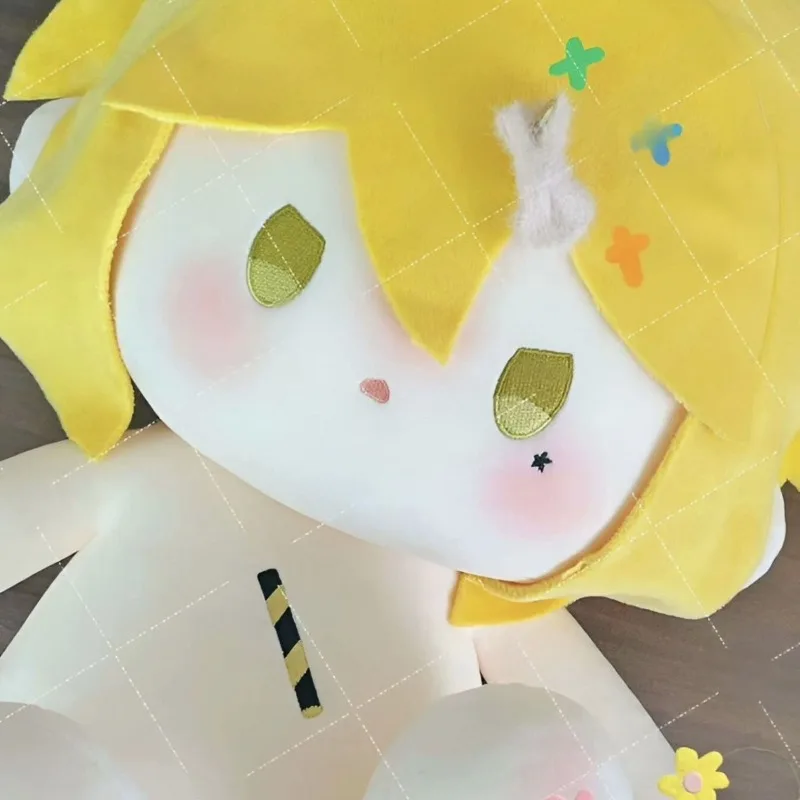 

40CM Game Anime AOTU Godrose Sitting Posture Cosplay Adorable Delicacy Furry Plush Figures Dress-up Cotton Doll Cartoon Gift