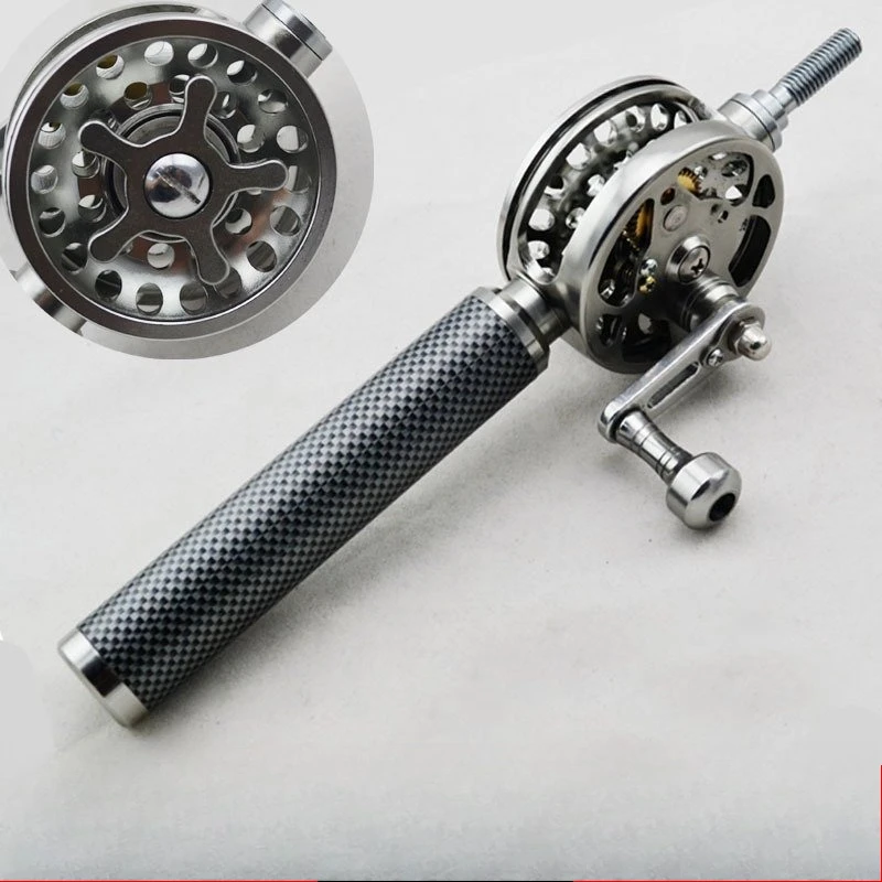

1:2 speed ratio, handle middle pass wheel middle pass rod front beating wheel connector modified inner wiring raft fishing wheel