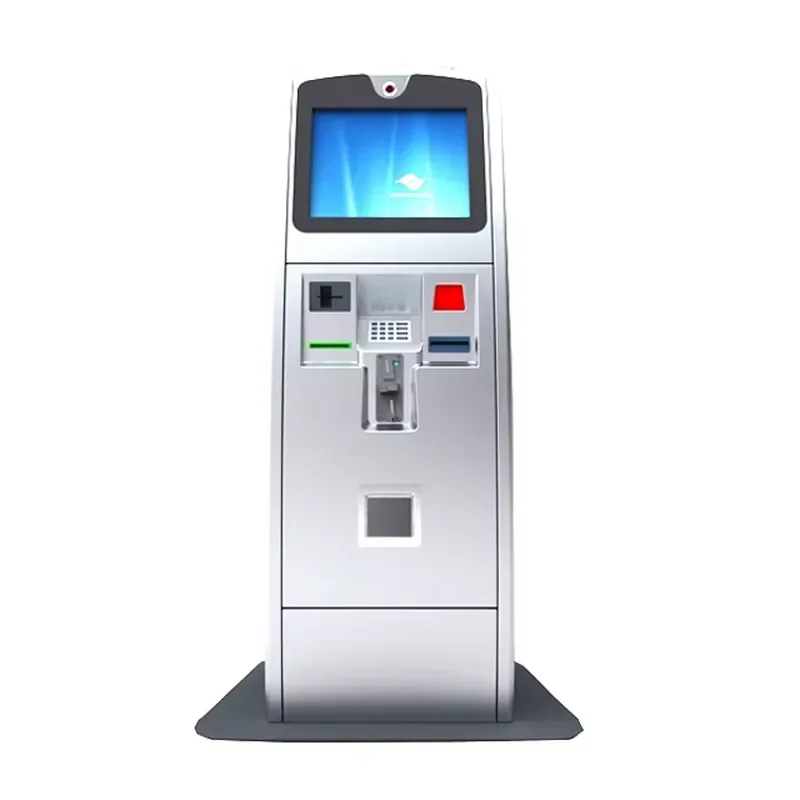 Gaming and Betting Terminal Kiosk with Fingerprint Reader, Coin Acceptor and Note Acceptor