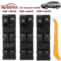Para Kia Sorento II XM 2009 2010 2011-2014 interruptor de cristal de Control de ventanilla eléctrica de conducción delantera izquierda 93570-2P200 93573-2P300