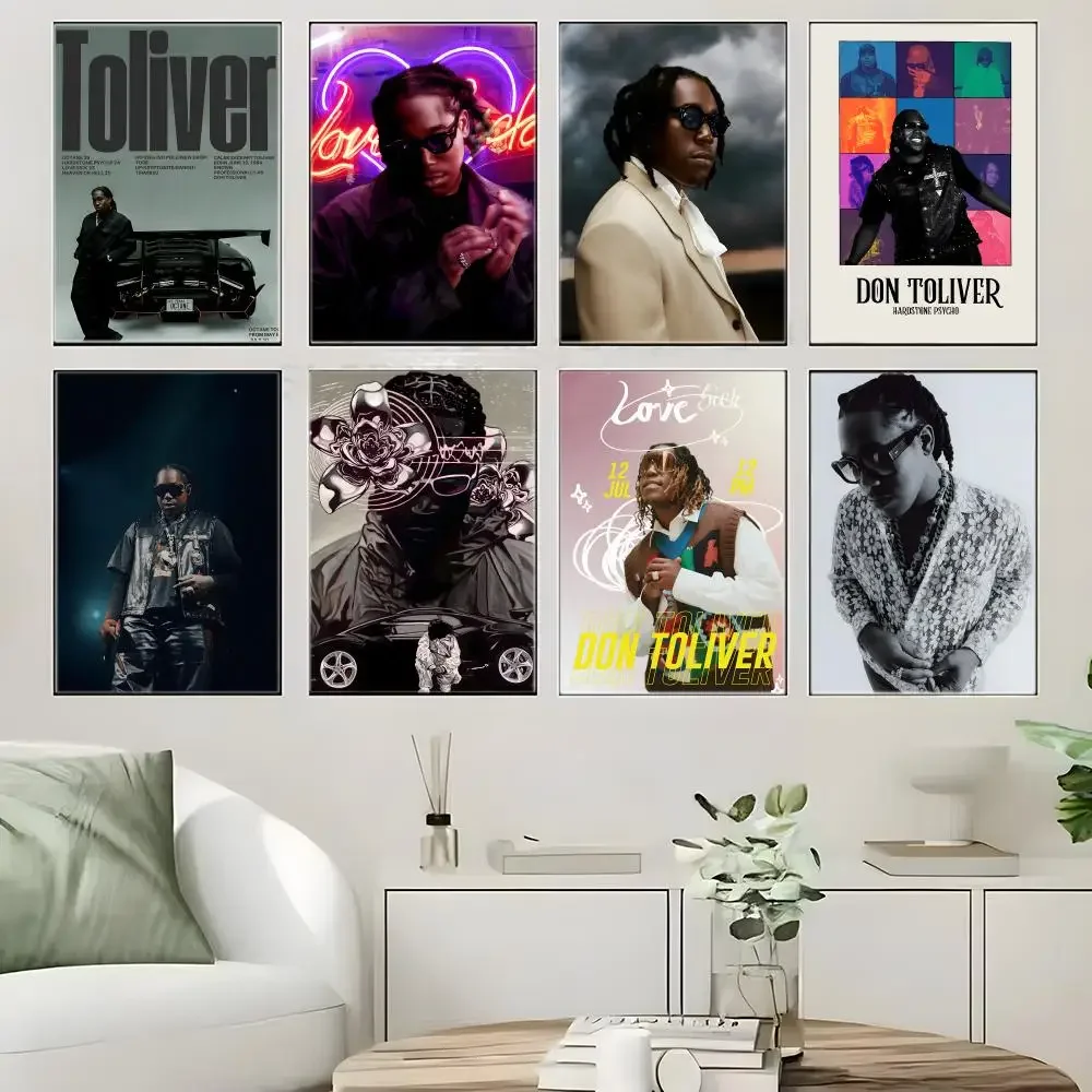 Singer T-Tolivers Poster Self-adhesive Art Waterproof Paper Sticker Coffee House Bar Room Wall Decor