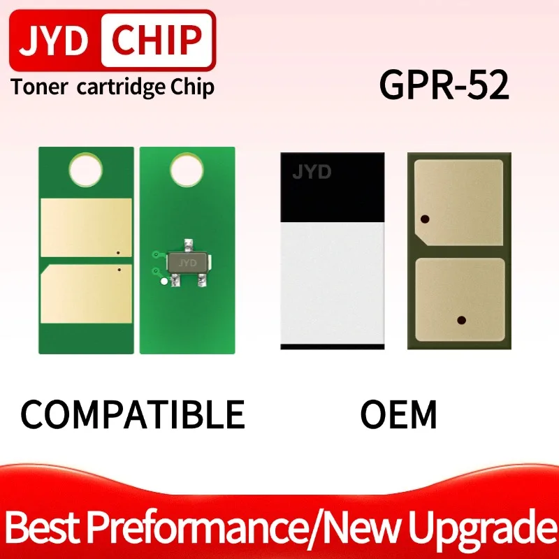Toner Chip Reset GPR-52K GPR-52C GPR-52M GPR-52Y for Canon imageRUNNER C1325iF/1335 Cartridge Chips