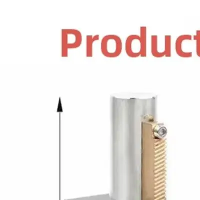 Vertical Lifting Slide Table Gear Rack Aluminum Alloy Column Stage For Linear Motion And Dual Mounting Industrial Tools