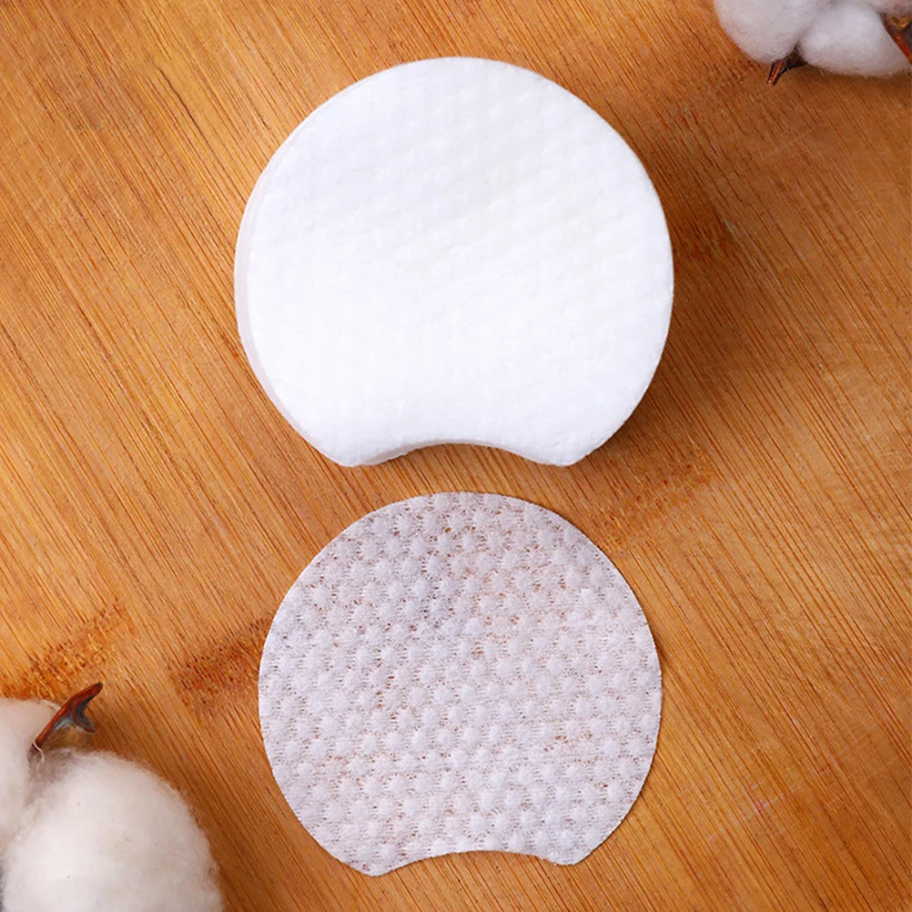 600 Pcs Pearl Pattern Makeup Remover Cotton Multi-use Pads Wipes Facial Cleansing Mask Travel