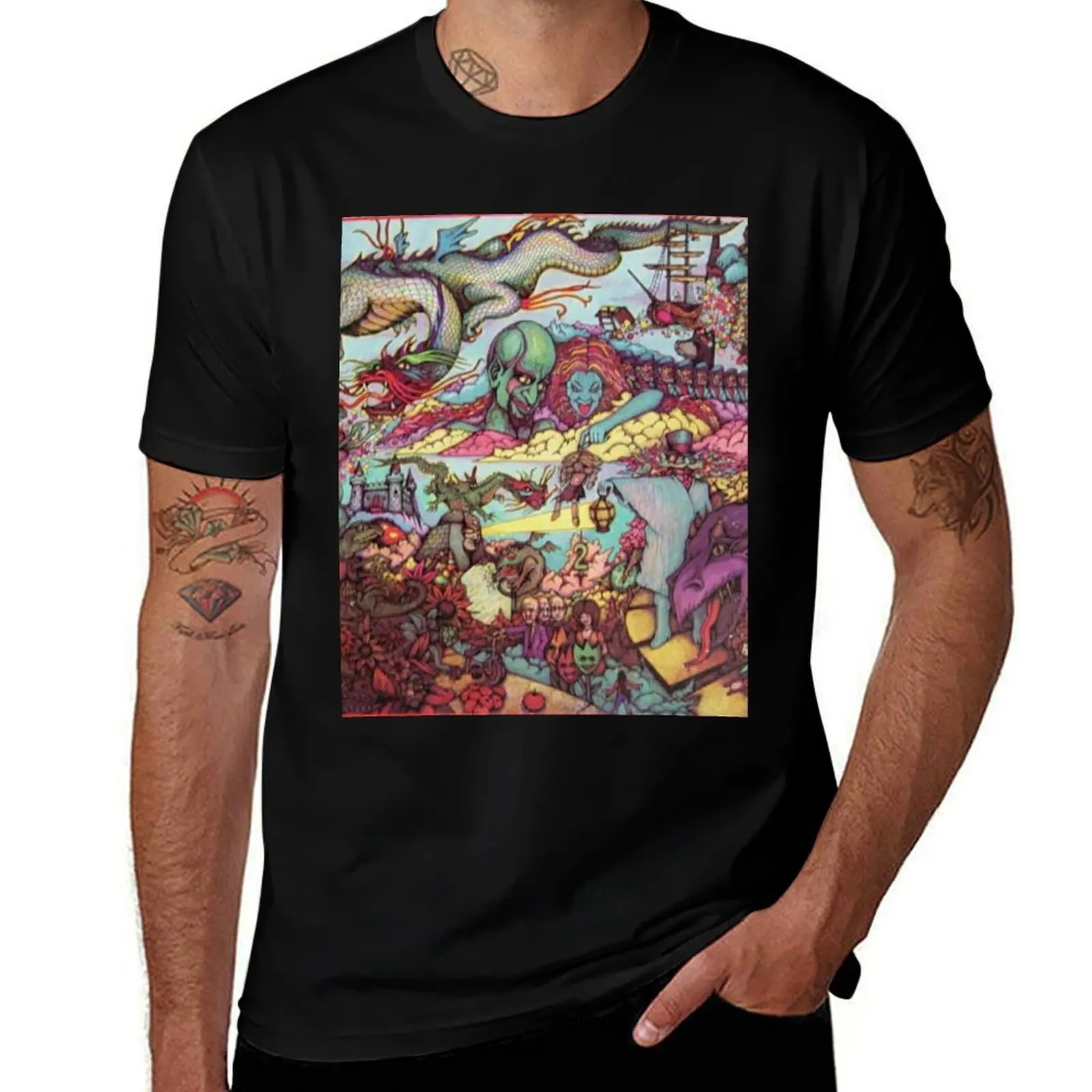 Mahogany Rush, Hard Rock, Psych, Psychedelic, Acid Rock T-Shirt mens graphic t shirts T-Shirt