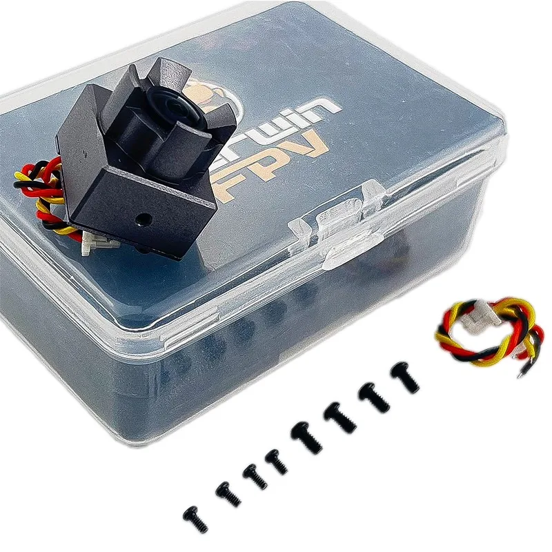 Darwin Camera 1200TVL 19mm Impermeabile NTSC/PAL 16:9/4:3 Obiettivo 1.8mm 0.001Lux 9.5g 5-25V IP67 Freestyle FPV Camera per RC Drone