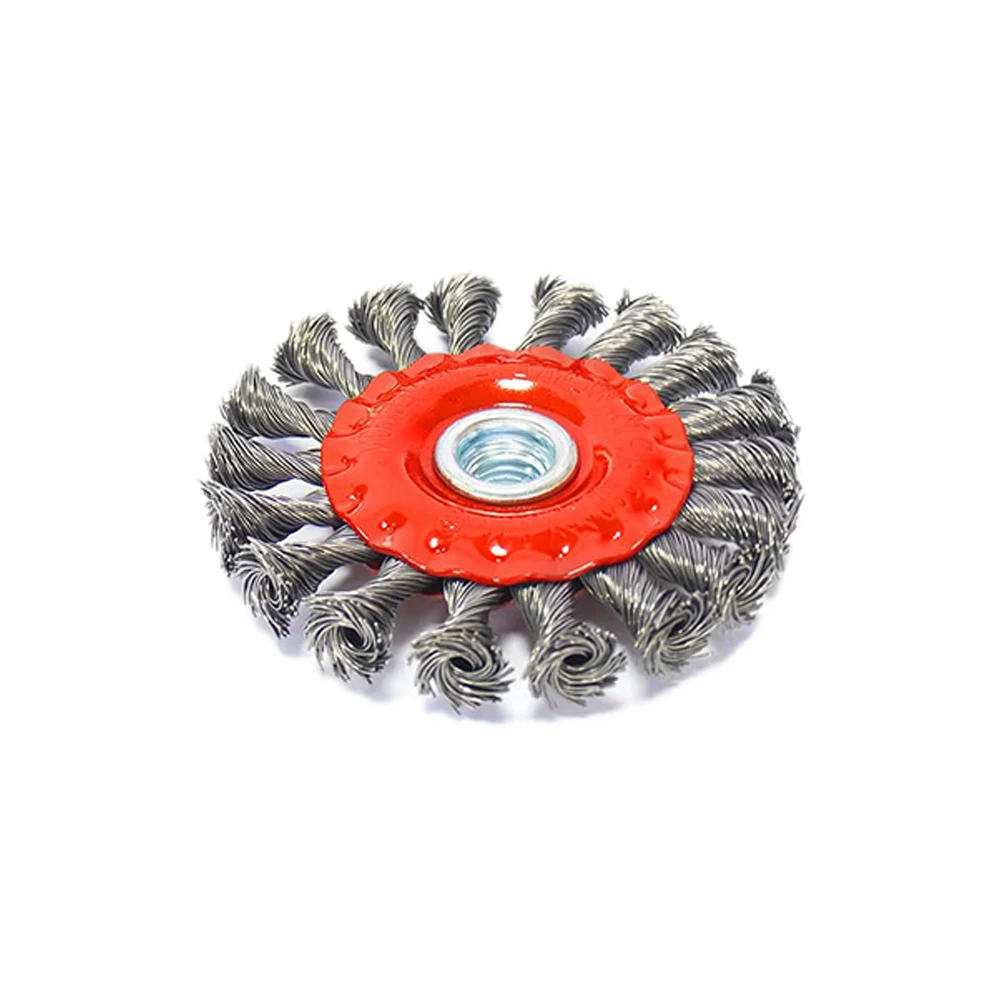 Machine Deburring Drill Polishing Brushes Carbon Steel Wire Brushes Compatible With Drills Easy To Use High Work Efficiency