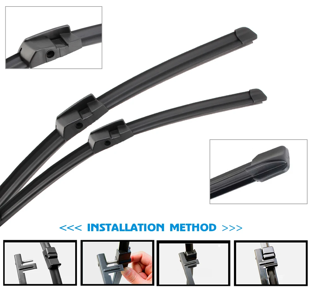 ใบปัดน้ําฝนรถยนต์สําหรับ BMW 7 Series F01 F02 F04 G11 G12 G70 2008-2024 กระจกหน้าต่างด้านหน้ากระจก Wipers อุปกรณ์เสริมอัตโนมัติ