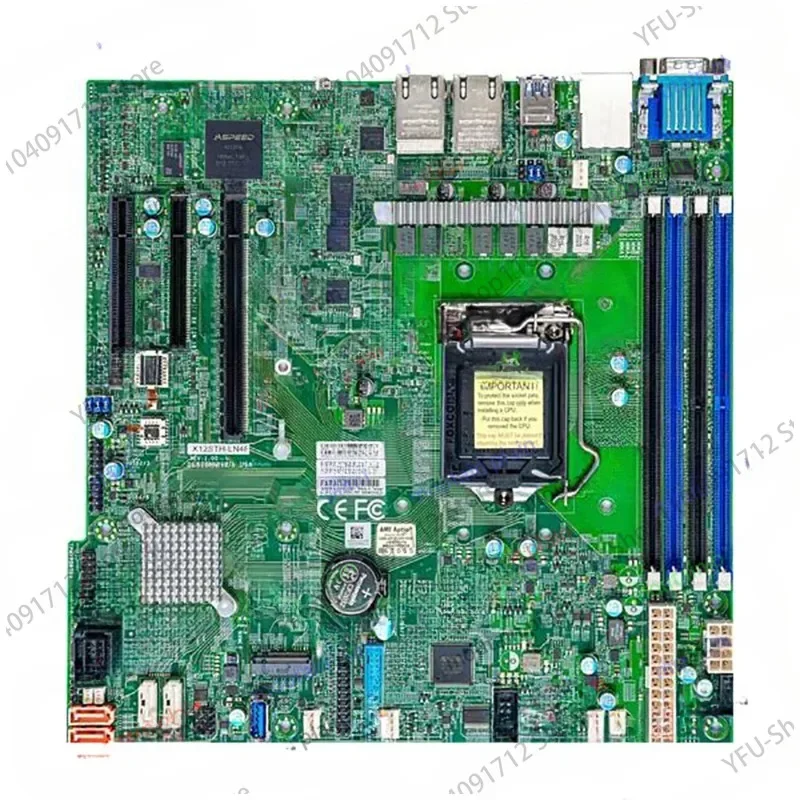 

C256 8XSATA3 128GB DDR4-3200MHz M-ATX Server Motherboard Works Perfectly Fast Ship X12STH-LN4F