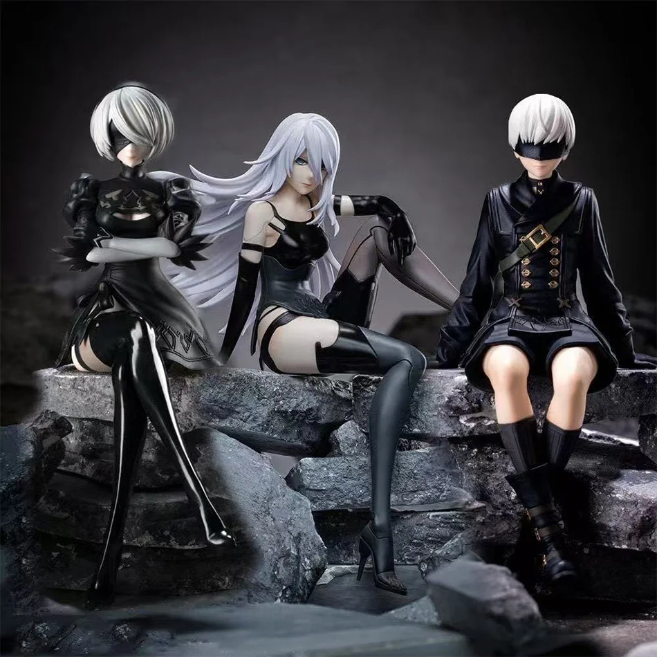 15Cm Anime Original SEGA Nier:automata Ver1.1A 2B Yorha No. 2 Type B Premium Chokonose-figuur PVC-model verzamelspeelgoed