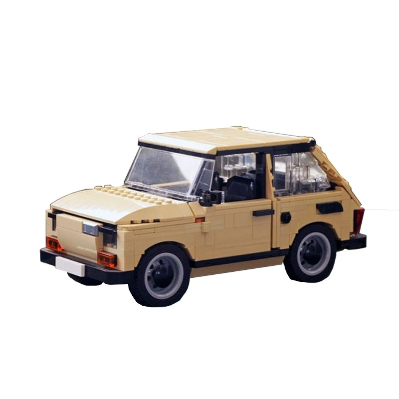 moc-building-block-european-style-car-classic-nostalgia-series-126p-vintage-automobile-tan-collection-birthday-present-toy-gift