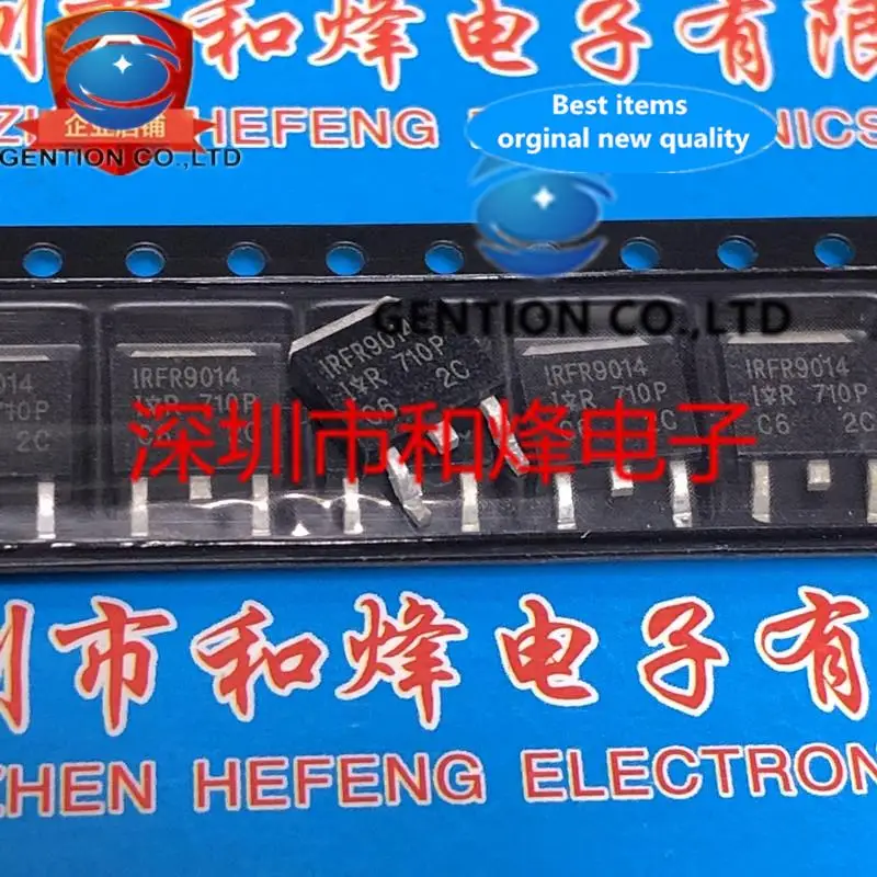 10PCS IRFR9014 TO-252 -60V -5.1A  in sotck 100% new and original