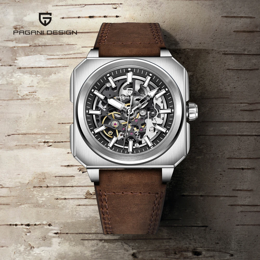

PAGANI DESIGN Hollow Men's Watches 2026 New Top Brand Luxury Automatic Watch For Man Mechanical Wrist Watch Luminous AR Sapphire