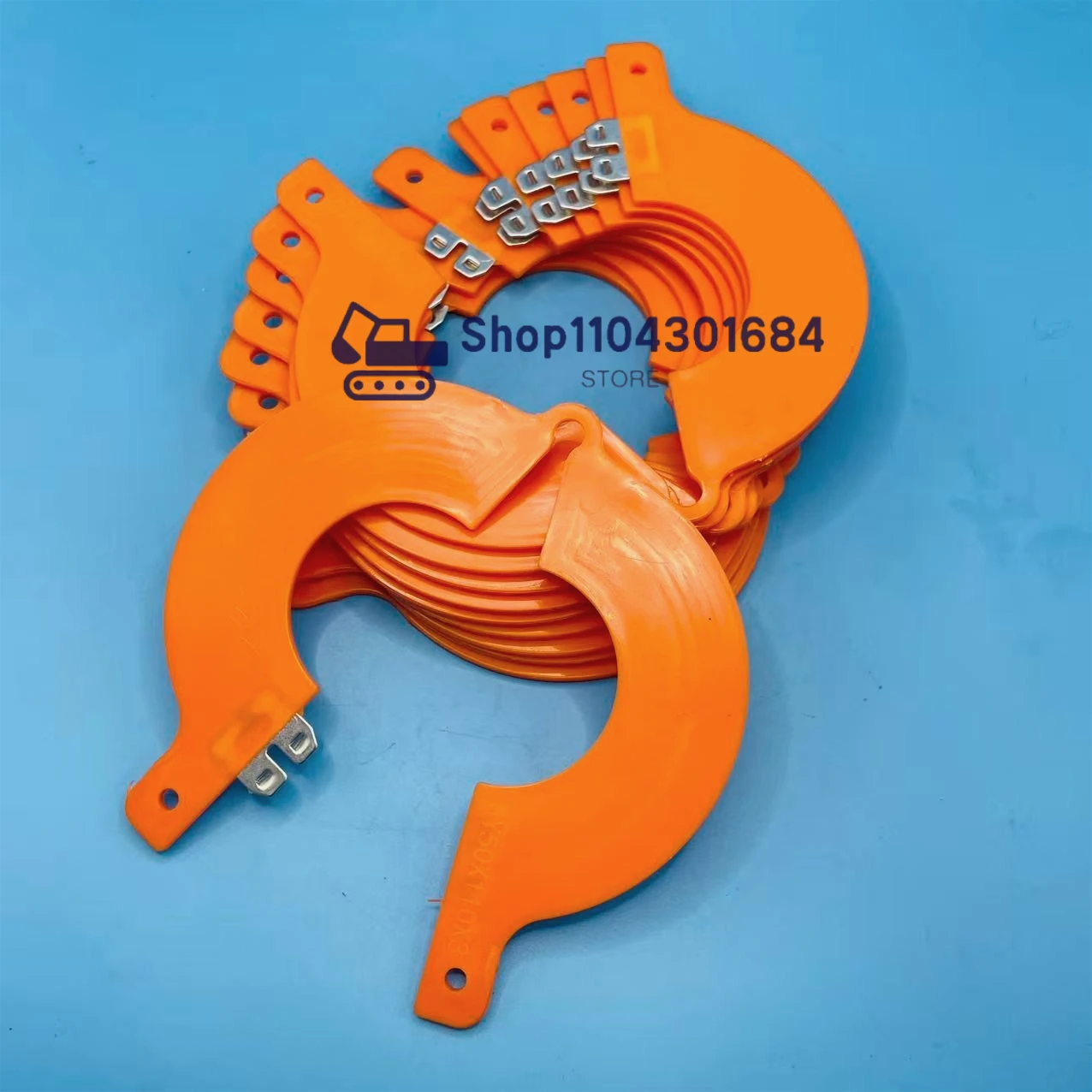 

4pcs Excavator Bucket Pin Shaft Gasket Resin Gasket Thickened Wear-resistant Gasket Bucket Excavator Bucket Shaft