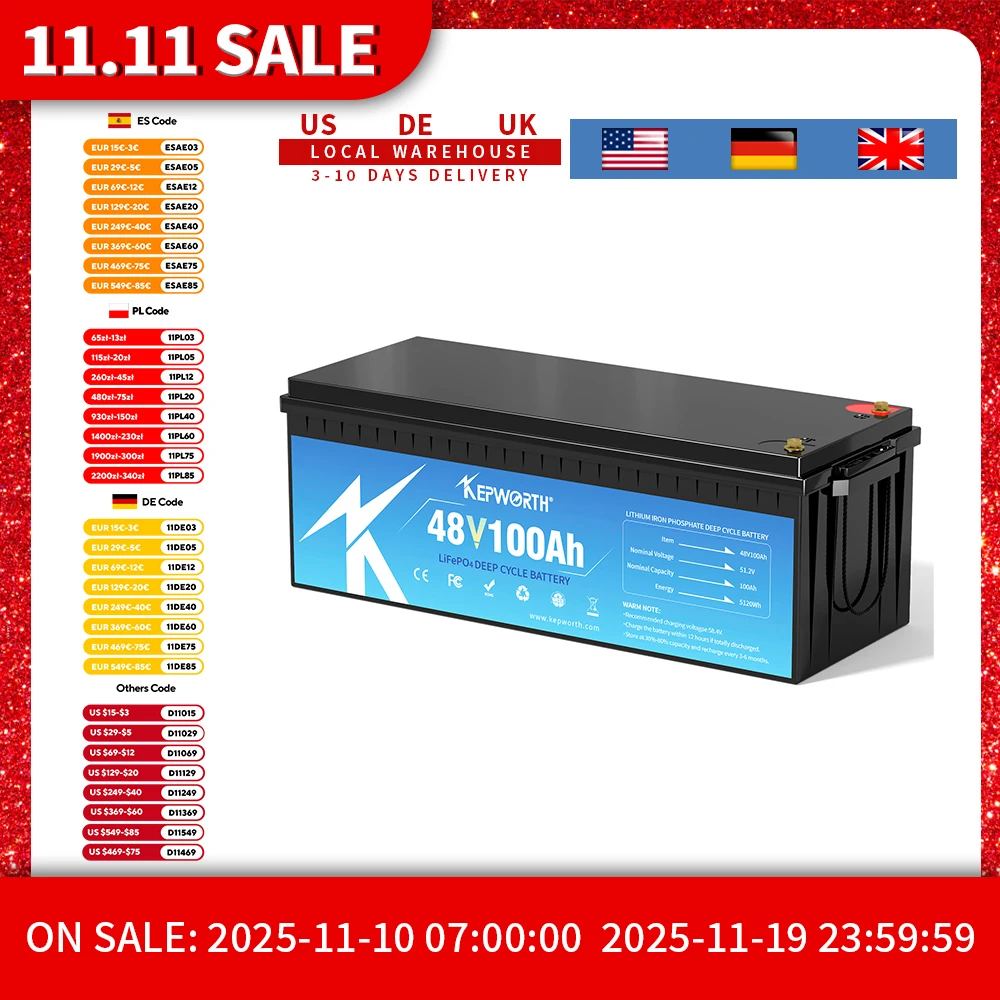 Kepworth 48V 100Ah … - image