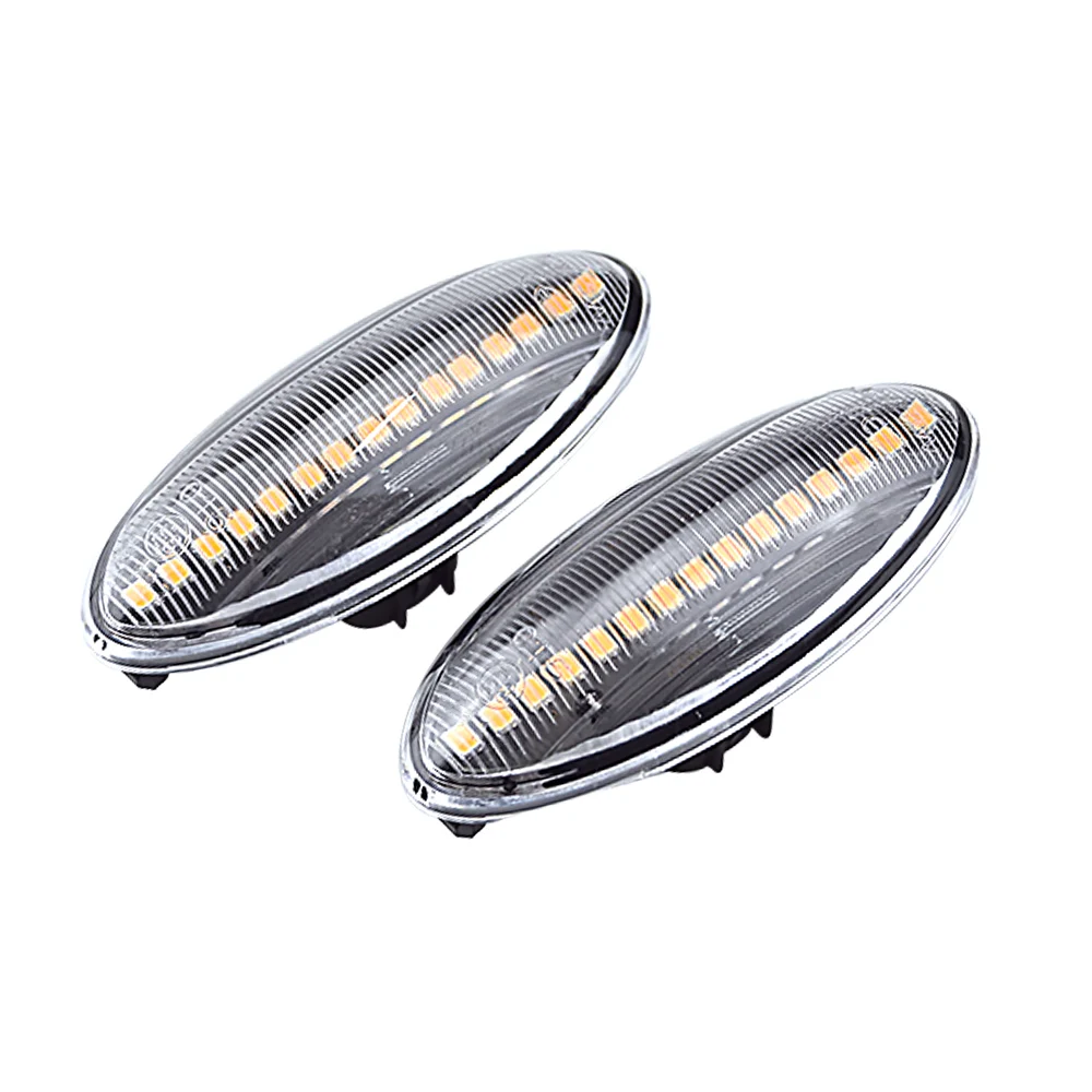 1 Pair LED Car Dynamic Side Marker Blinker Light For Toyota Yaris COROLLA Auris Mk1 E15 RAV4 Mk3 Etios Scroll Turn Signal Lamp view 5