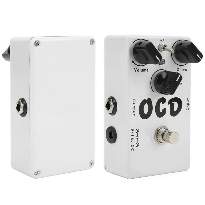 Guitar accessories Clone Fulltone OCD guitar pedal Overdrive Obsessive Compulsive Drive (OCD) Pedal Great tone pedal de guitarra