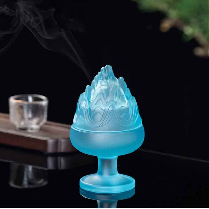 Household ancient-method Boshan incense burner,coil incense burner,tea ceremony sandalwood incense burner,seal incense burner