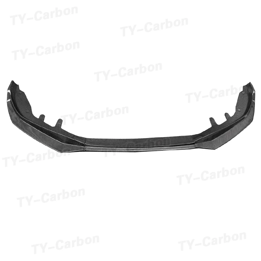 Carbon‑Fiber MP Style 3‑Pcs Front Bumper Lip Splitter For BMW G22 G23 G26 4‑Series M‑Sport 2021‑up, Front Lower Spoiler Bodykits