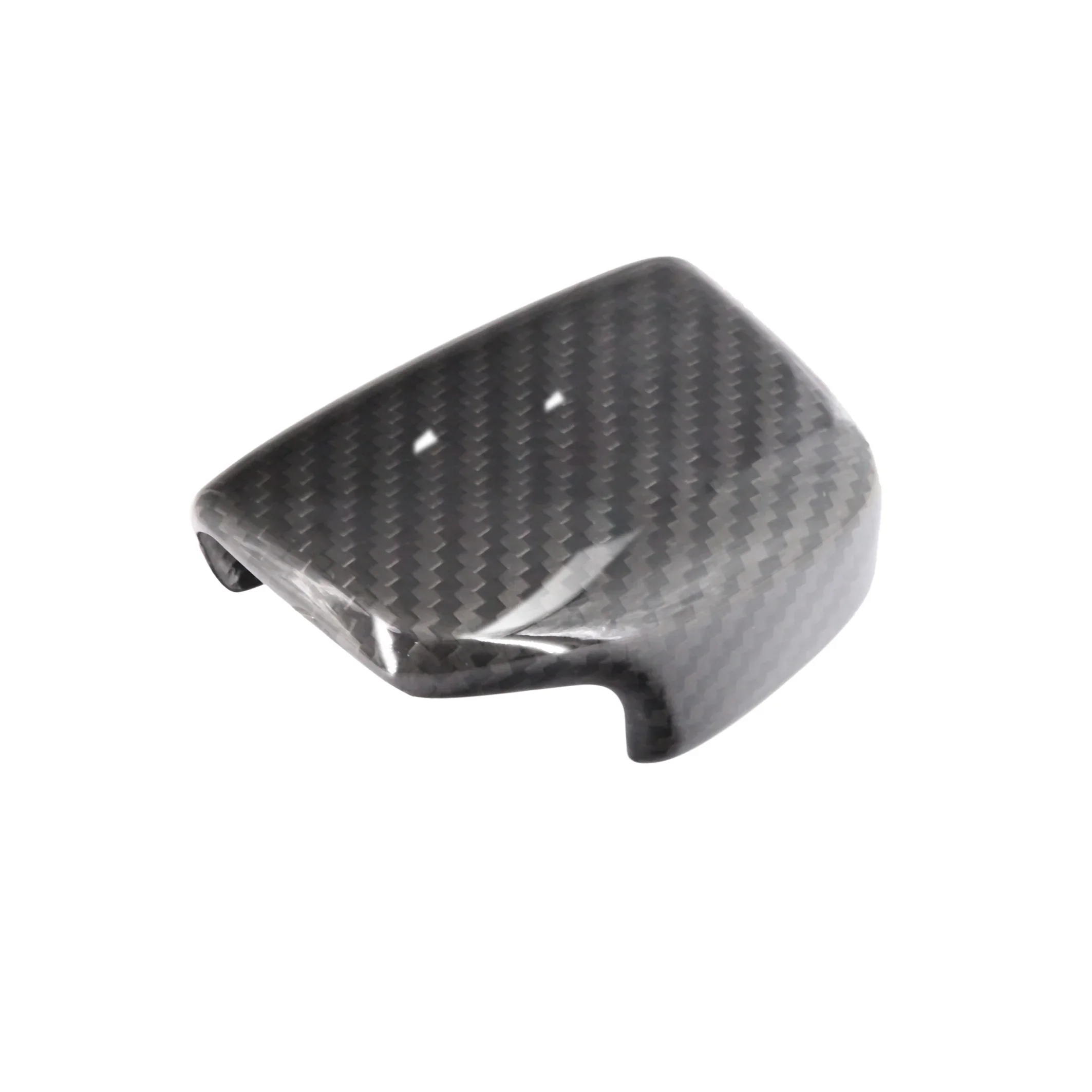 

For Audi A4 B9 A5 Q5 Q7 Gear Shift Knob Cover Pure Carbon Fiber ES Car Interior Modified
