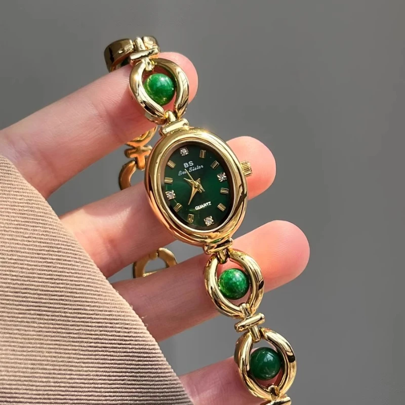 2025 waterproof quartz watch birthday gift retro classic trend women's watch elegant and simple