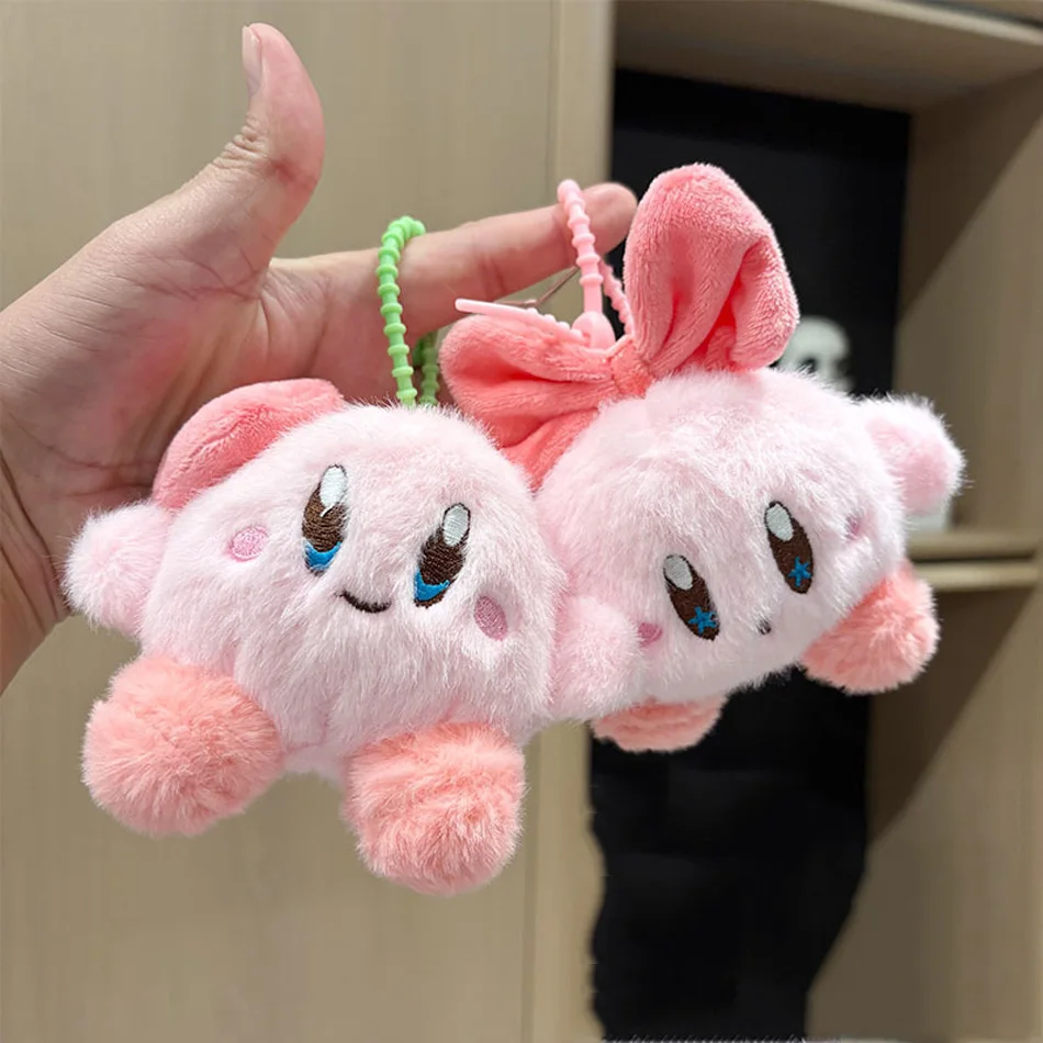 Star Kirby high quality plush pendant, keychain, backpack pendant. girlish heart Soft and cute exclusive, gift fgirlfriend