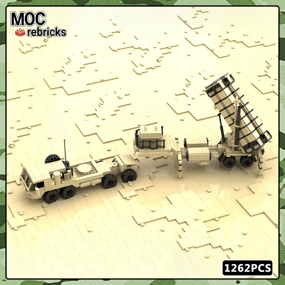 

Military Vehicle Series Truck MOC Building Block Collection Experts DIY Model Creativity Puzzle Technology Brick Toys for Gifts