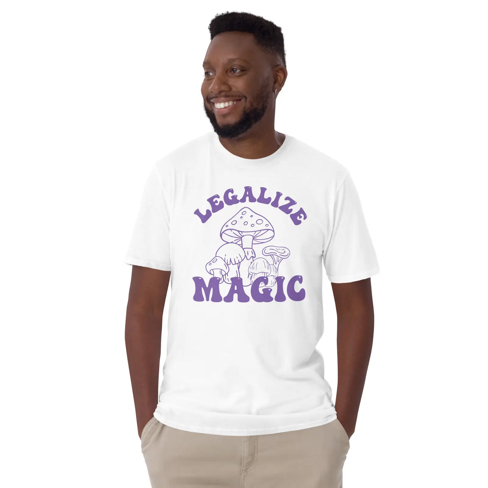 Legalize Magic T-Shirt | Magic Mushroom Shirt, Trippy Hippie Tee, Graphic Tee New Fashion Top Tees