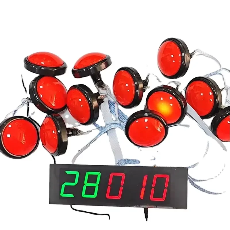 Light Speed Button Reaction Training Light Reflection Interactive Challenge Test Fast Capture Light LED Reflection Game
