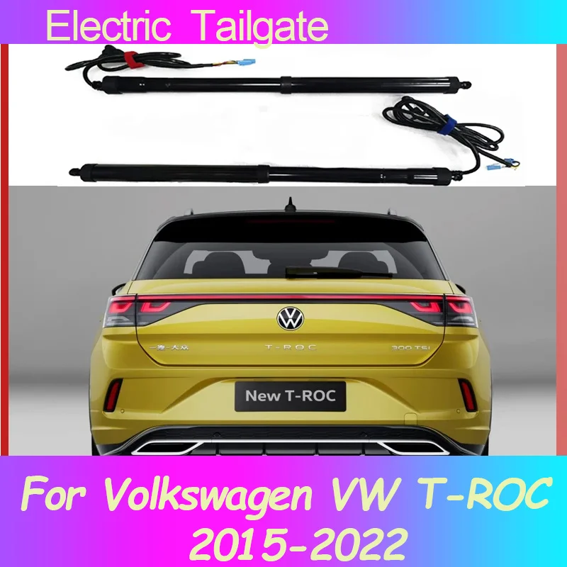 Dla Volkswagen VW T-ROC 2015-2022 Elektryczne sterowanie tylną klapą bagażnika Silnik elektryczny do otwierania bagażnika Tylne drzwi Brama zasilająca