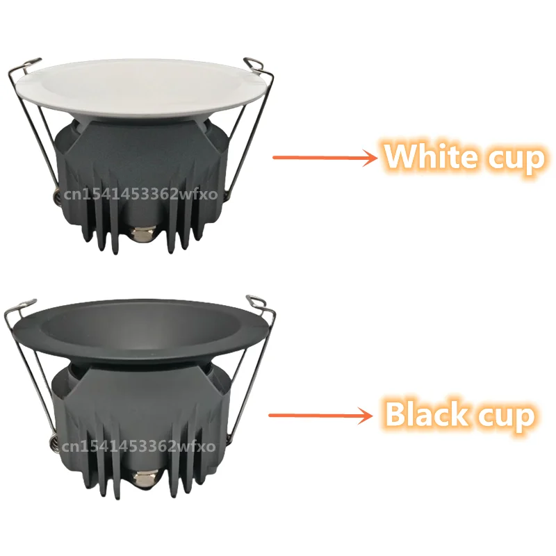 IP65 waterproof downlight LED spotlight Embedded COB ceiling light AC110V-220V bathroom kitchen balcony toilet lighting bulb - Image 4