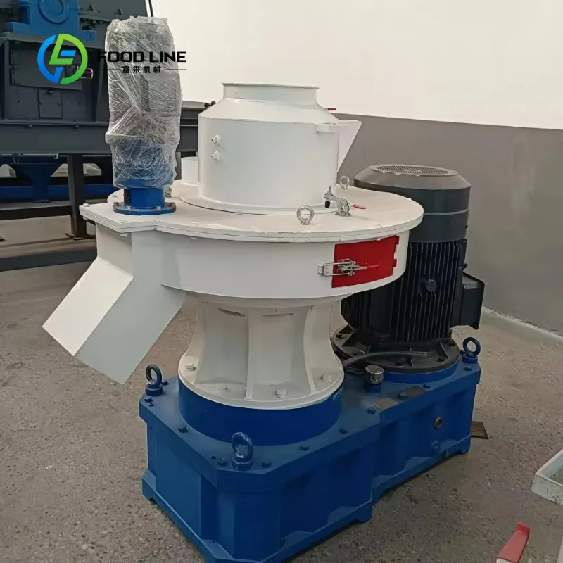 Customized biomass pellet processing line wood granulating mill 380V for grass raw material bio‑particle commercial workshop