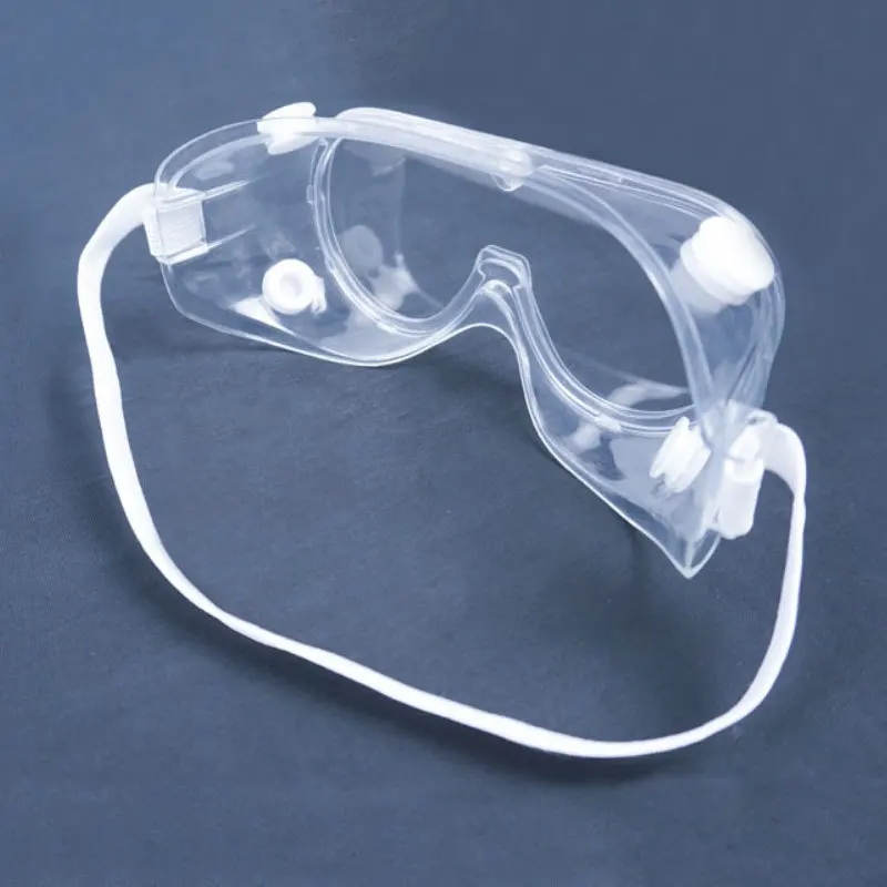 Four Beads Goggles against Wind and Sand Dustproof Anti-Impact Anti-Splash Experimental Glasses Polished Goggles Glasses