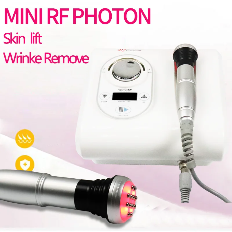 

Portable Radio Frequency RF Facial Machine Skin Rejuvenation Wrinkle Removal Skin Tightening Skin Care Tool for Home Use