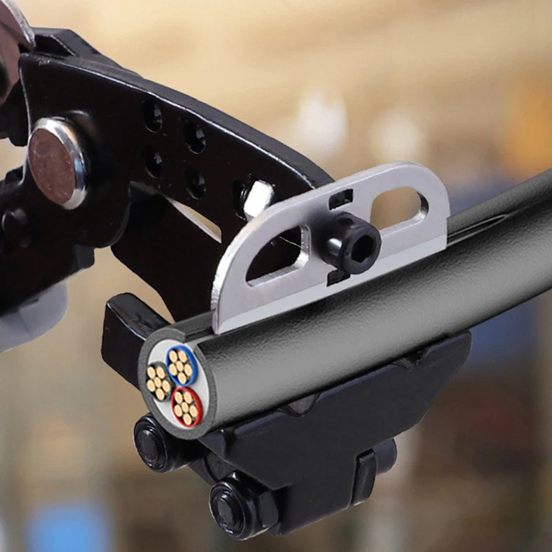 Pince à dénuder multifonctionnelle durable, pince d'électricien industriel, coupe-câble, outils à main terminaux