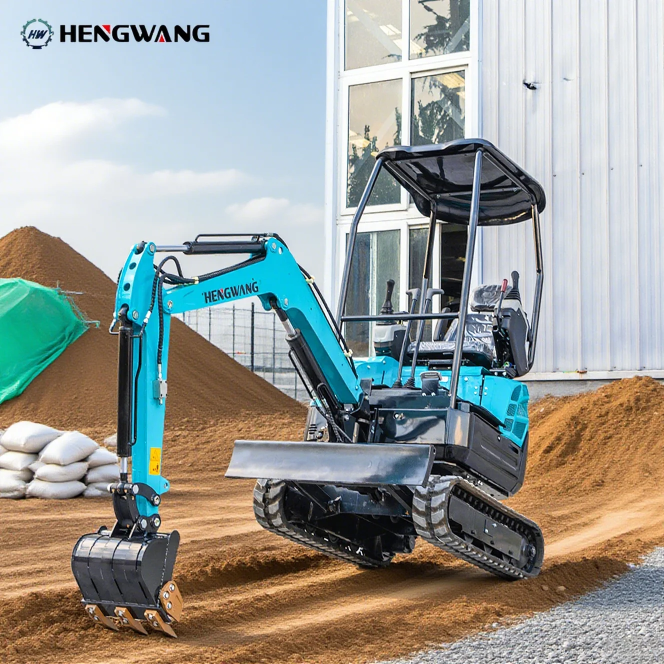 

Customizable 1 Ton Mini Excavator CE/EPA Certificate Diesel Kubota Engine 1100kg Crawler Hydraulic China Mini Bagger Tractor