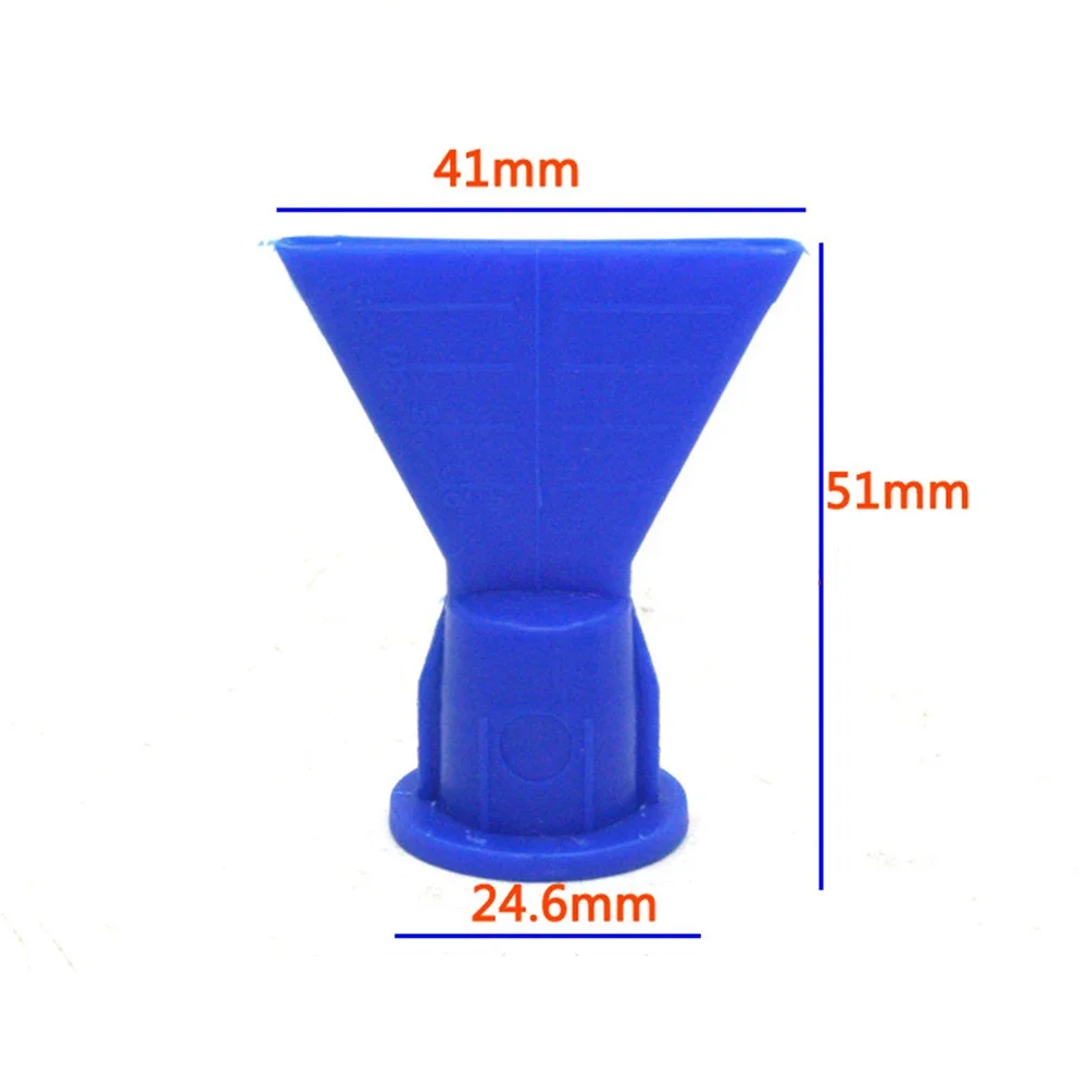 Dispenser Wave Shape Silicon Nozzle Spray Tip Sealant Dispenser Nozzle Spare Part Workshop Equipment Hand Tools