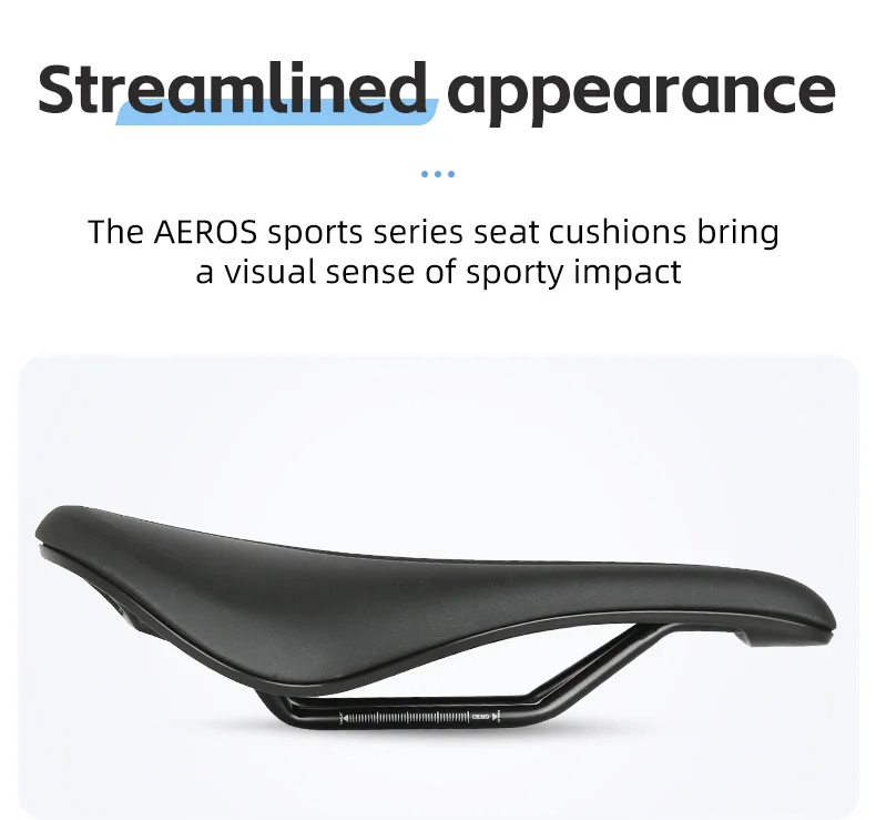 SELLE ROYAL Aeros O Hohlraum-Atmungsaktiver Fahrradsattel Ultraleichter MTB Rennrad-Sitz Weicher PU-Leder Wasserdichter Fahrradsitz – Detail 9
