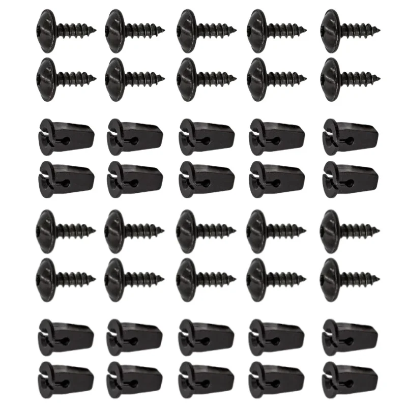 20 stücke N90974701 Motor Abdeckung Undertray Spritzschutz Radlauf Torx Schraube Retainer Verschluss Clips Bolzen Für VW Audi Sitz
