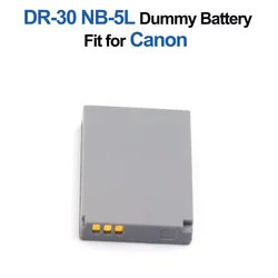 Dr-30 Nb-5l Dummy Battery Adapter For Canon S110 Sd700 Sd790 Sd850 Sd870 Sx200is Sx210is Sx220hs Sx230hs Cb-2lxe Sd950 800is 90i